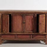 Ancien buffet rouge de la dynastie Qing (vers 1900) #12