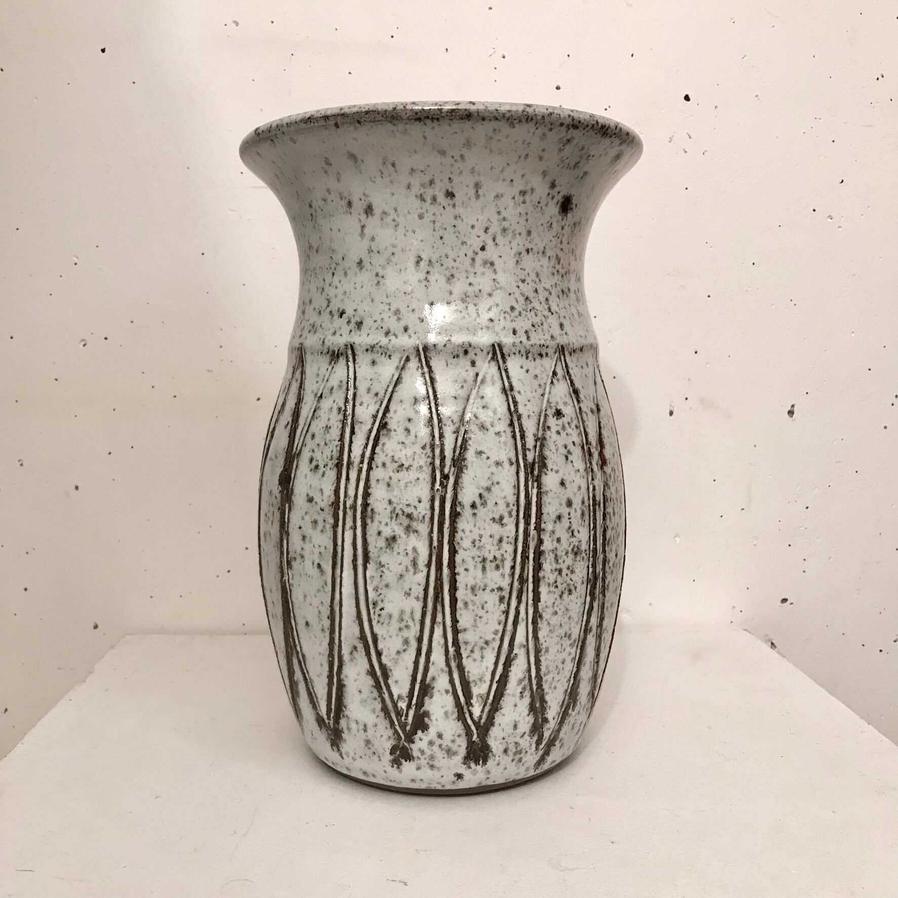 Ceramic vase Alain Granet, Vallauris, 1960