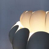 White metal pendant lamp from the mid-century by H. Zender for Temde.