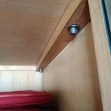 60s architect-designed wardrobe-dressing (unique piece of furniture)