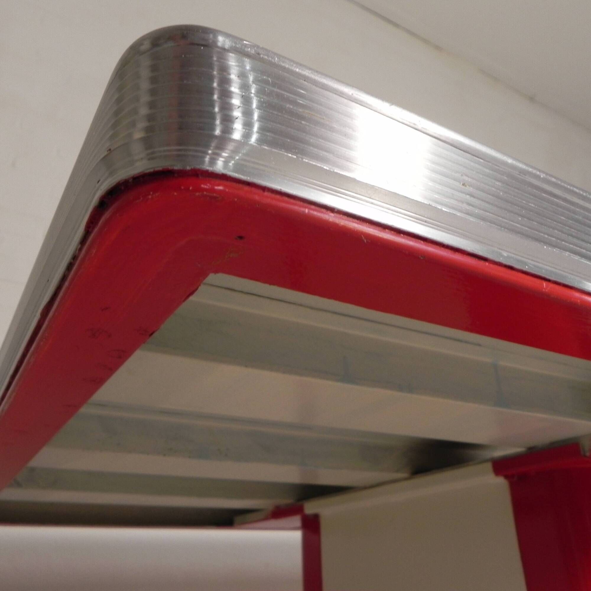 Ahrend Oda dining table desk with aluminium edge, 1950s