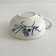 Antique ironstone cup "Carmen" Sarreguemines