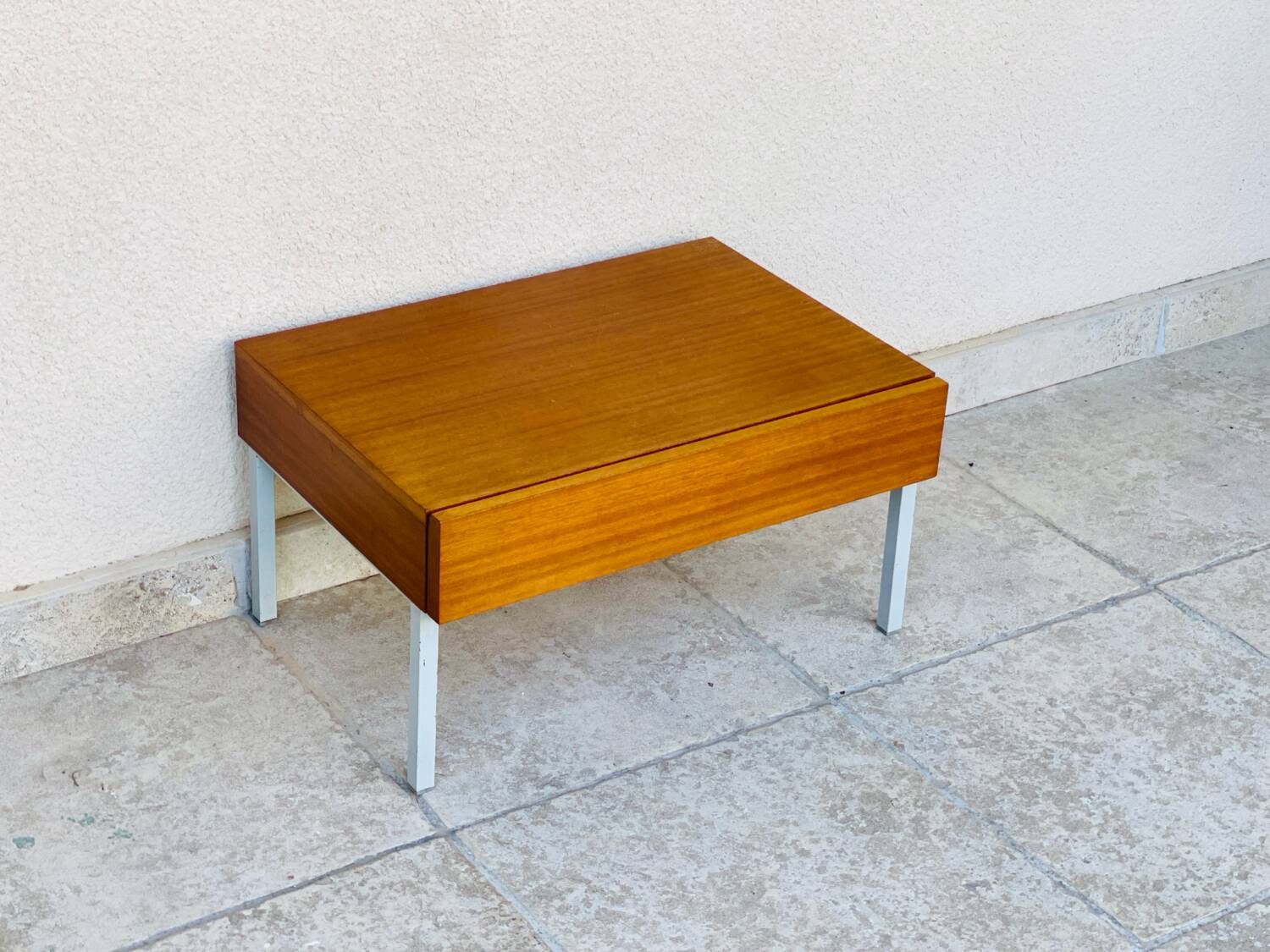 Vintage teak bedside table 1960