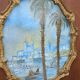 Orientalist oil on canvas, Casablanca, 1943, monogrammed J.M.