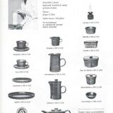 Pair of Granit series sandstone candlesticks by Maria Philippi for Søholm Stentøj