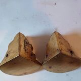 Pair of Gilded Resin Wall Mounted Stools
