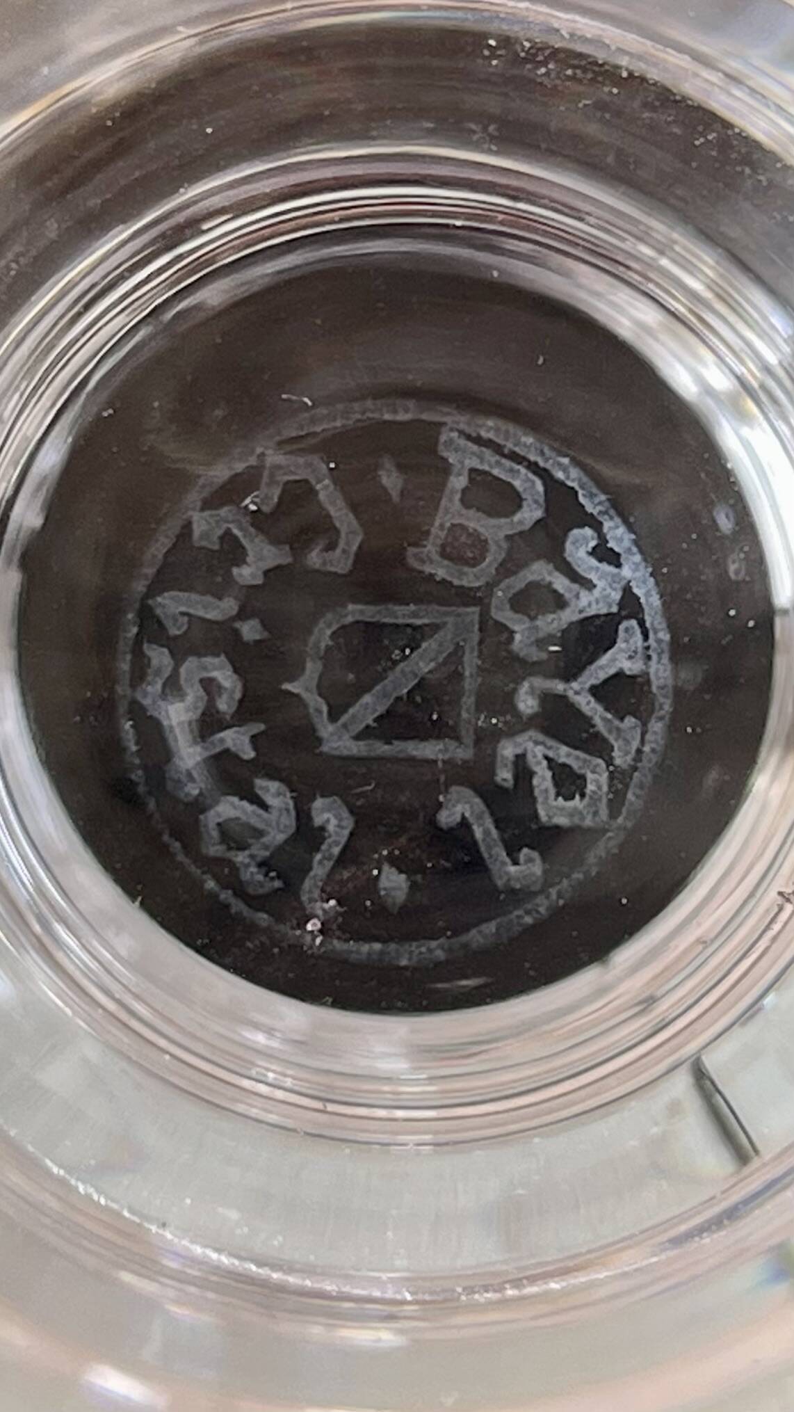 11 Bayel crystal glasses