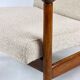 GFM-142 Chair in Beige Bouclé attributed to Edmund Homa, 1970s