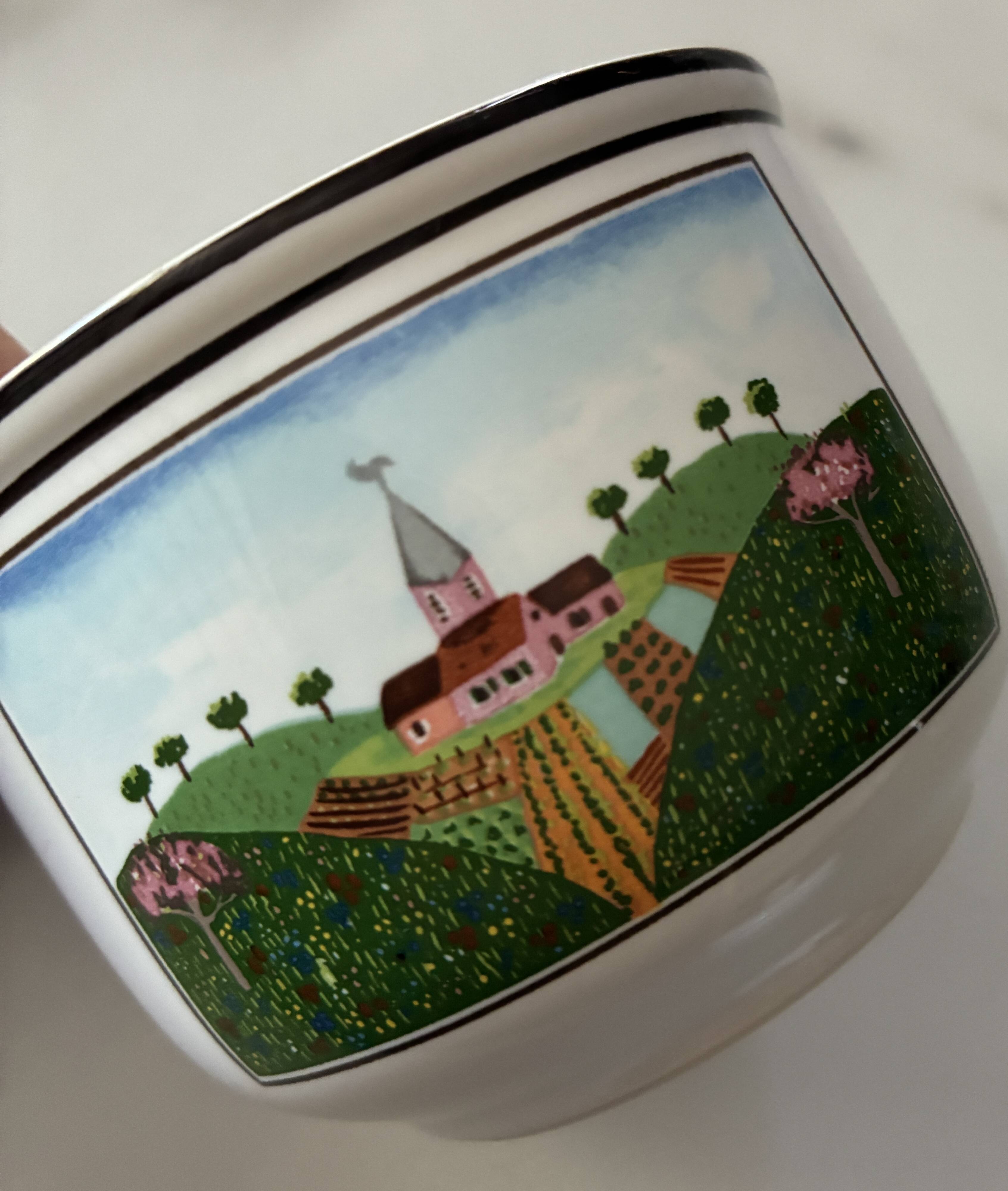 Sucrier design naïf Villeroy et Boch