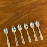 6 vintage silver plated small spoons from the 1960s