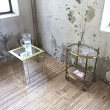 Console coffee table mirror