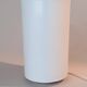 White metal tea light lamp, 1970.