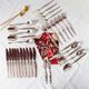 Frigast gab swedish/danish dessert cutlery set 1960s for 10 (32 pieces)