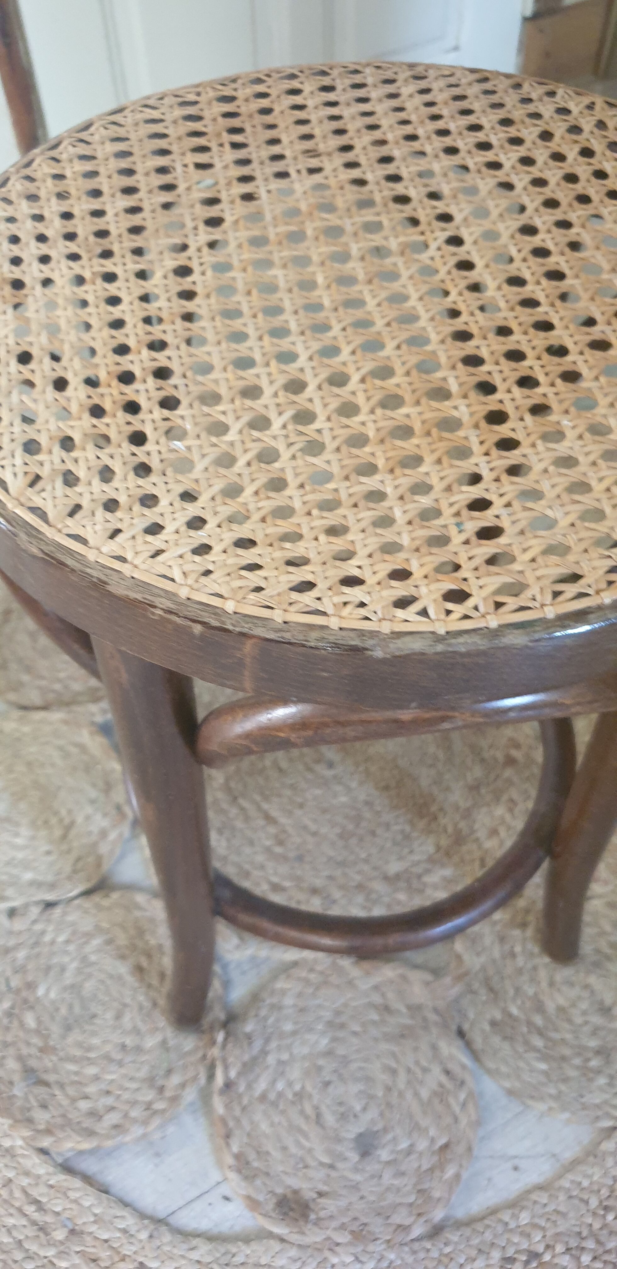 Wooden stool and canning