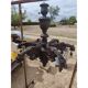 Oak chandelier in neo-Gothic style