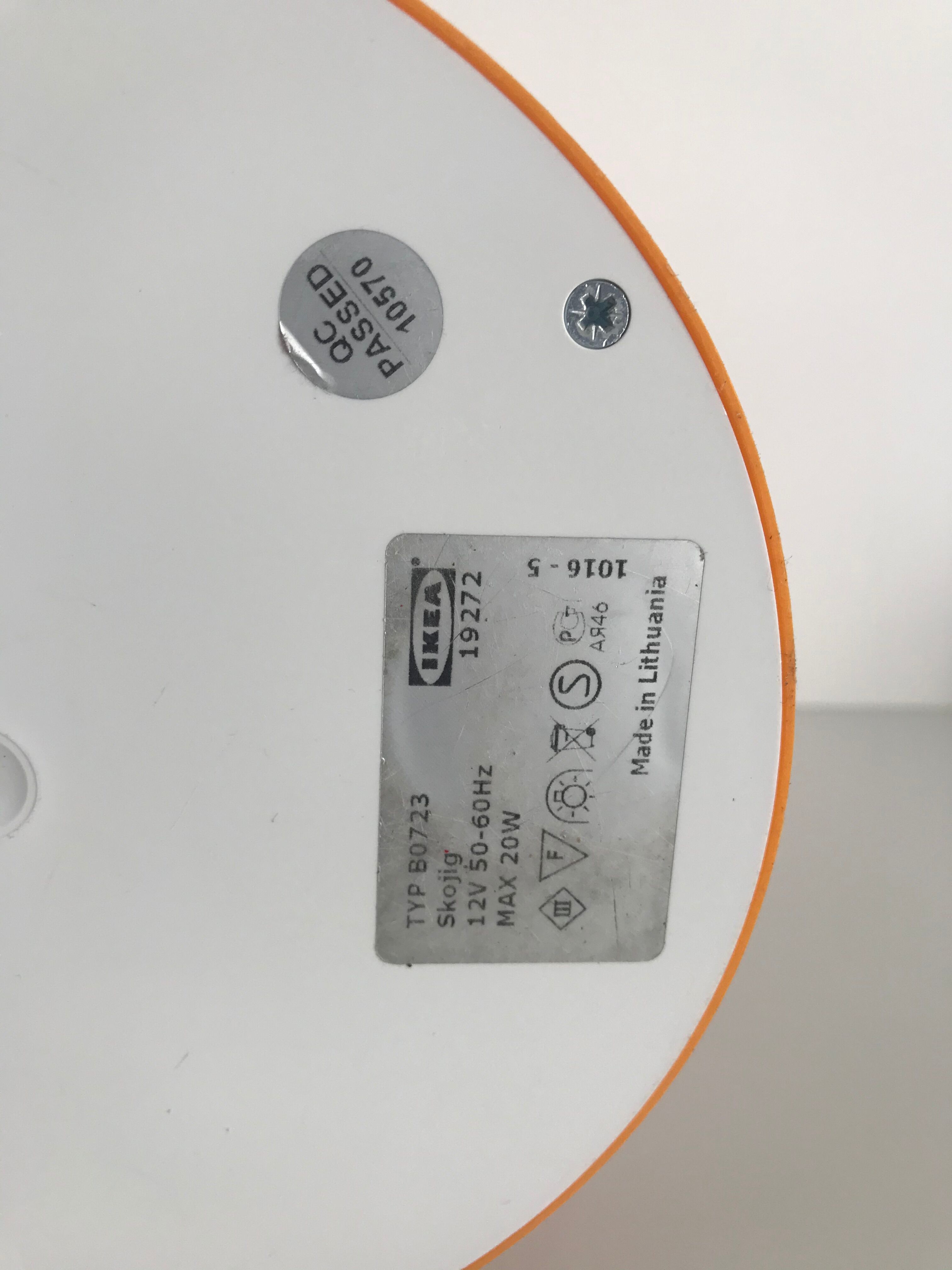 Lamp Ikéa model Skojig