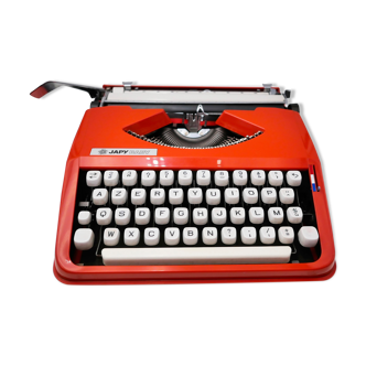 Typewriter Japy Baby Cursive (Hermes Baby) red revised ribbon new