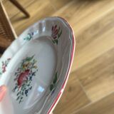 Set of 6 dessert plates KG Lunéville – Réverbère model