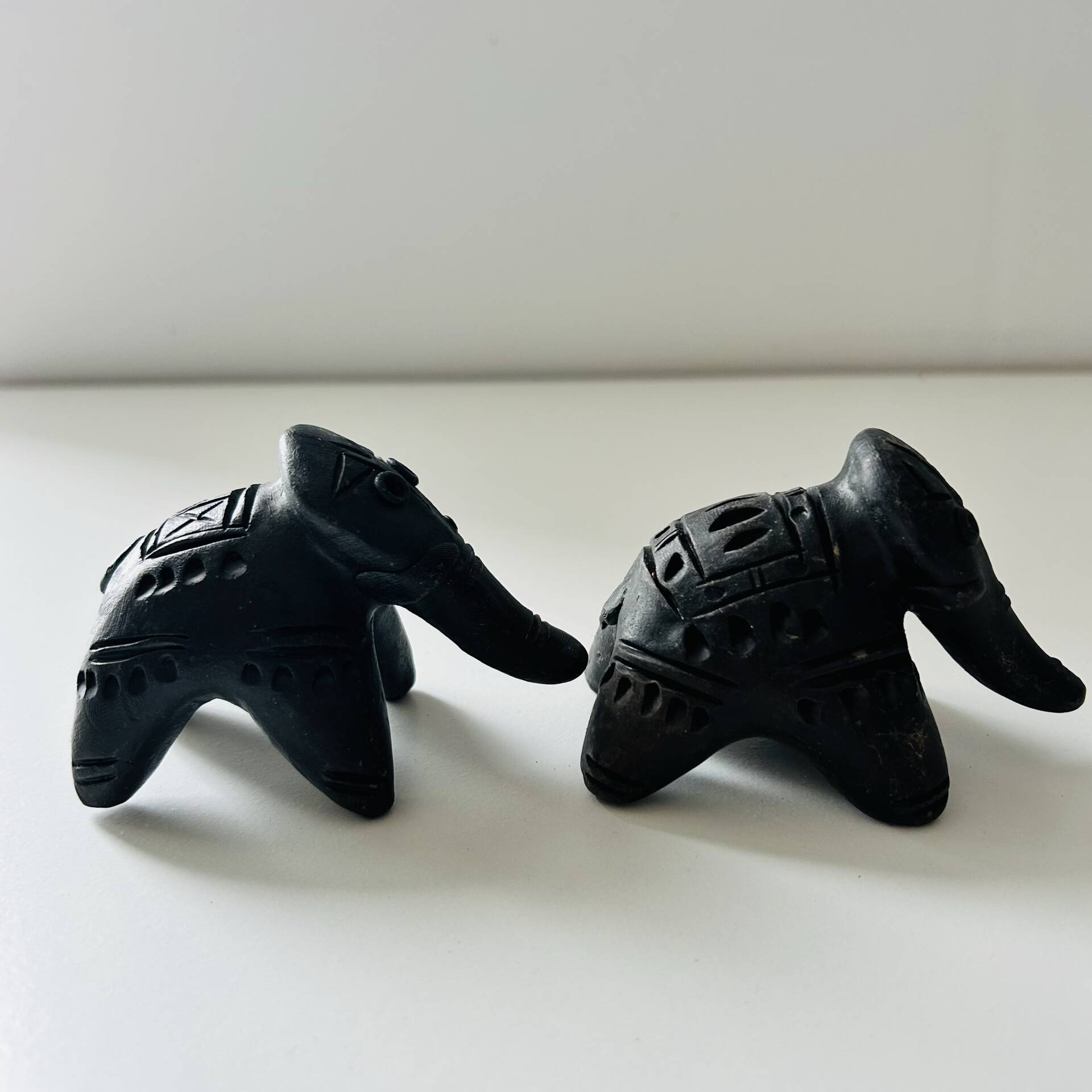 2 ethnic elephants