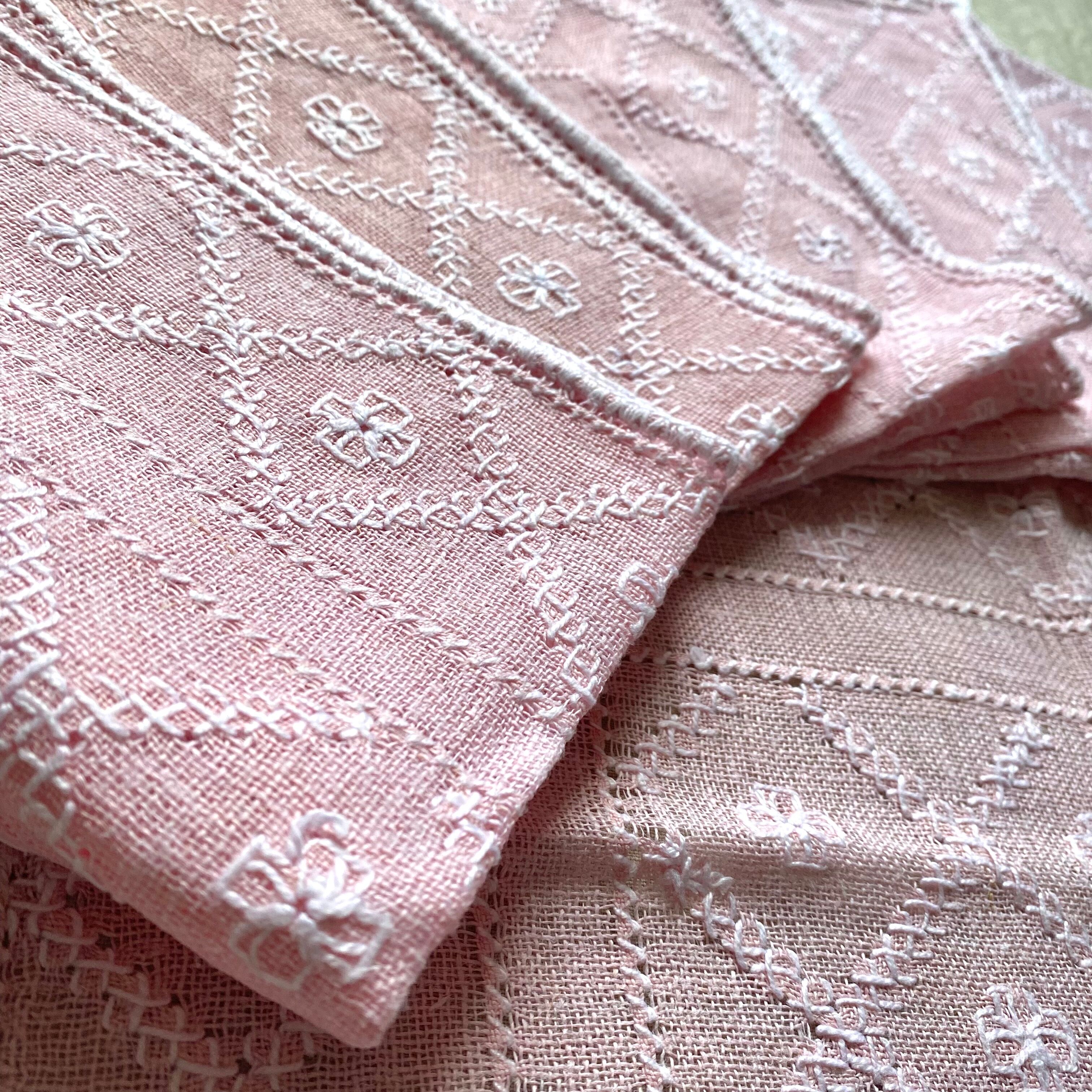 Openwork embroidered napkins
