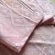 6 serviettes de table brodées ajourées