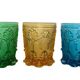 Verres Goblets Saint Louis Creusot - Blue / Rocaille / Glass