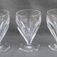 6 glasses in Porto or crystal digestive with slices cut St. Louis