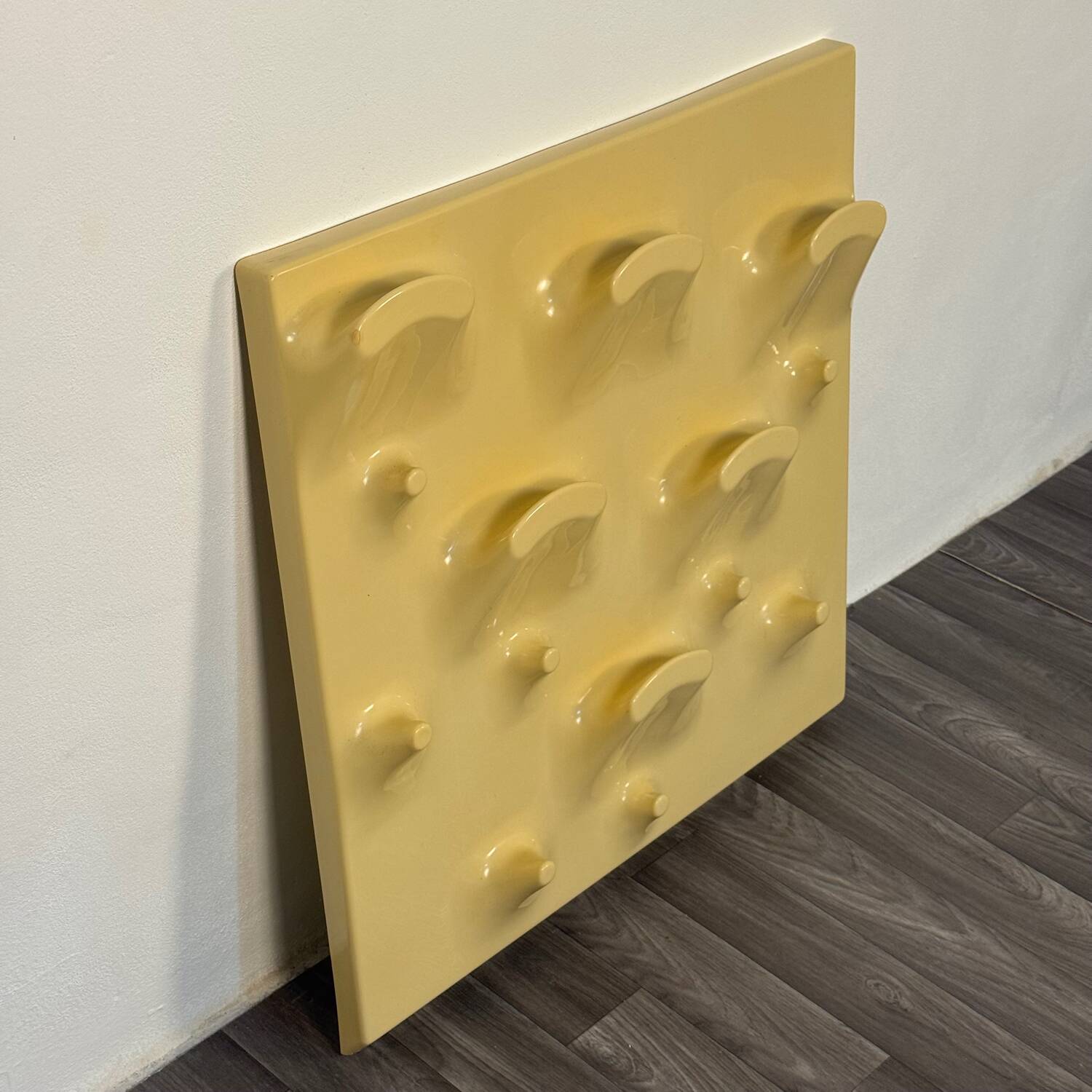 Porte-manteau en plaques par De Pas, D'Urbino & Lomazzi pour Longato, Italie, 1967