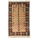 Tapis afghan tissé à la main  78x143cm