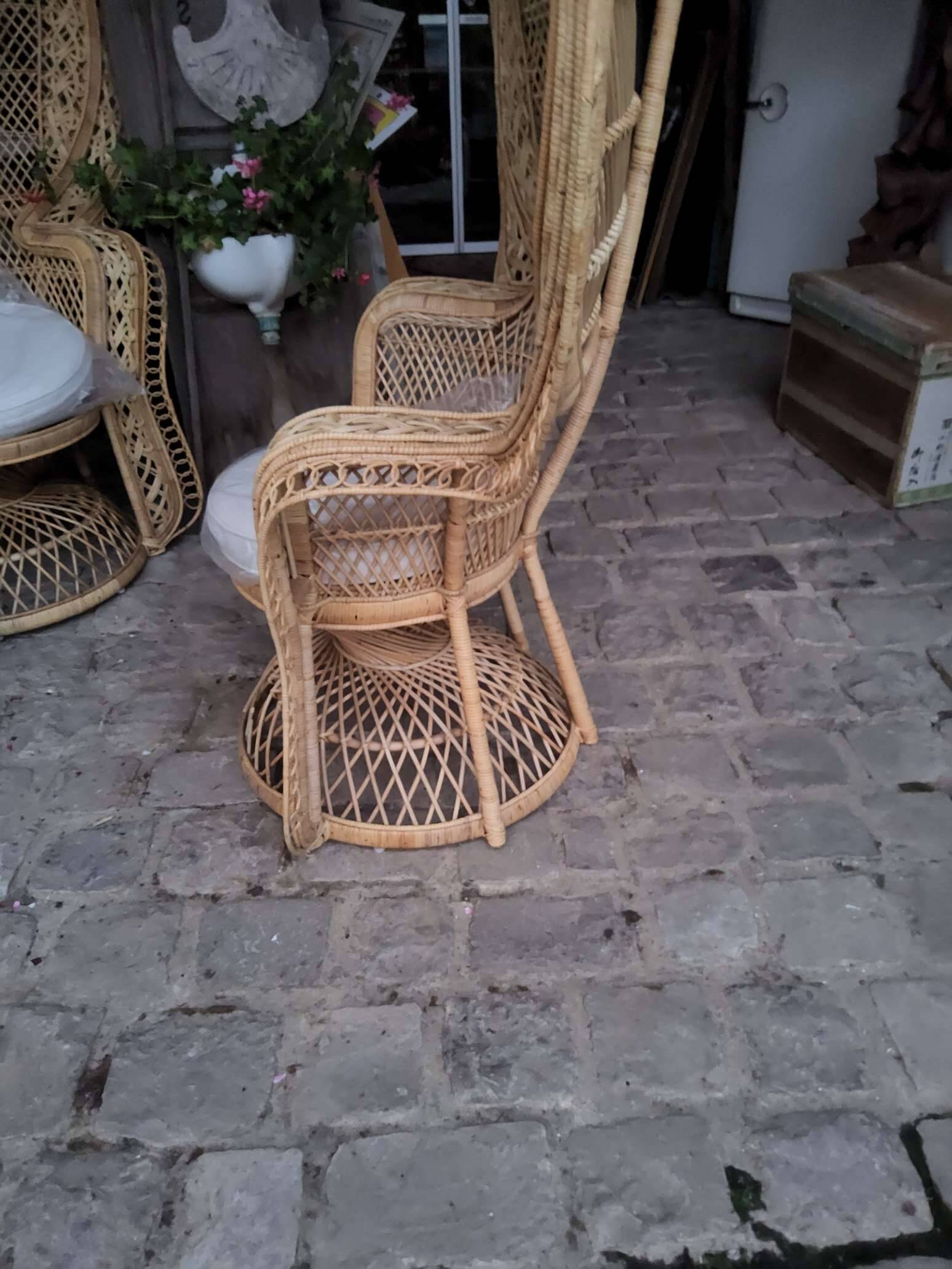 Pair of Emmanuelle armchairs