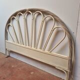 Rattan headboard