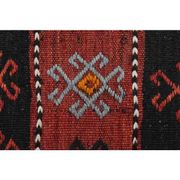 1970s Turkish Oushak Handmade Wool Cotton Red Runner Rug 65x229