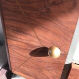 Meuble d’entrée avec miroir mercure