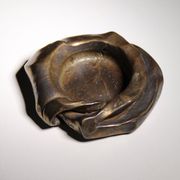 Bronze Candleholder & Bowl by Lothar Klute | Germany 1987