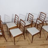 Chaises de salle à manger du milieu du siècle de McIntosh, années 1960, lot de 8