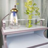 Transparent glass lamp type walkman