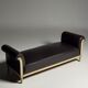 Canapé chaise longue français