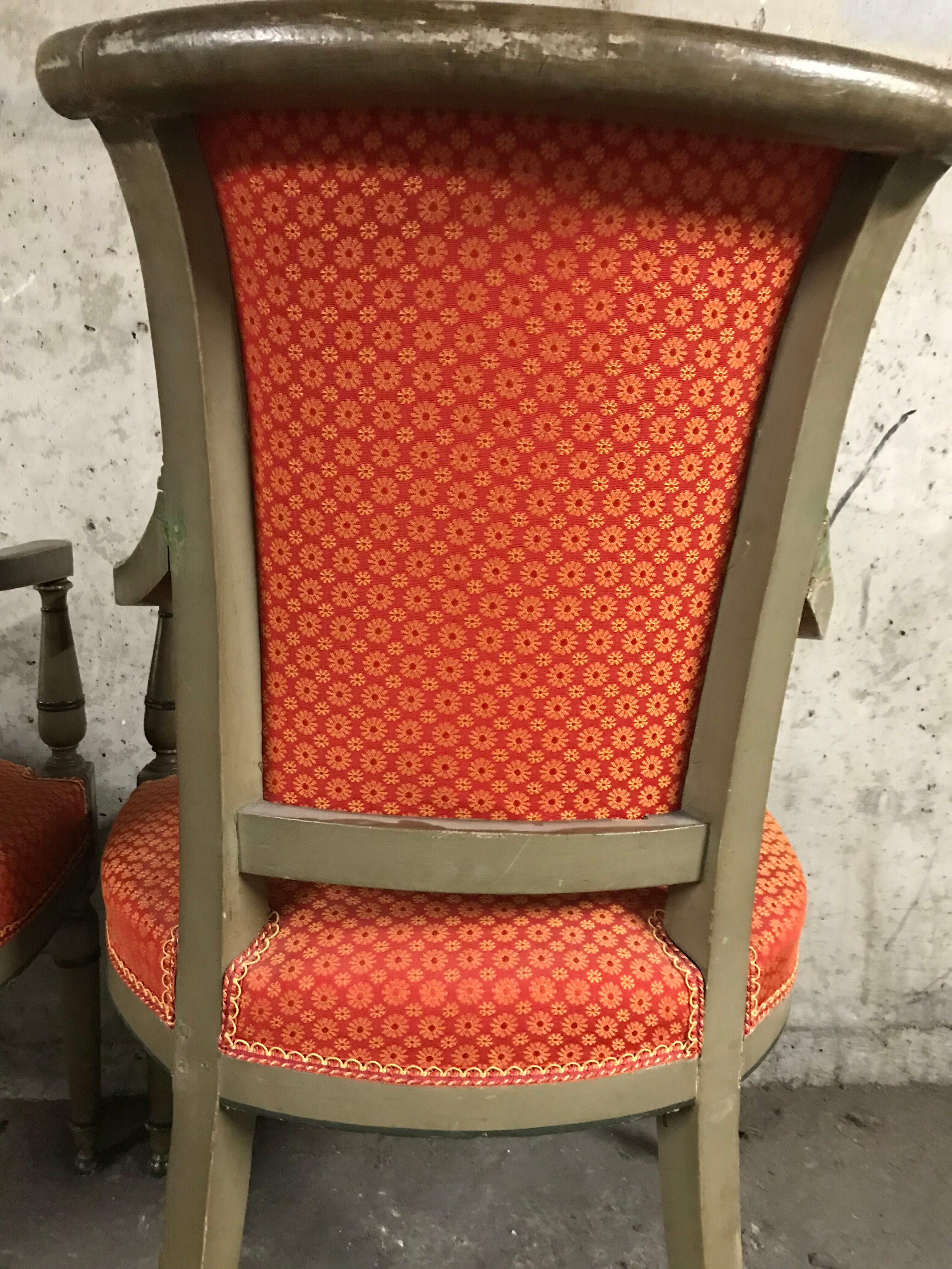 Pair of armcchairs