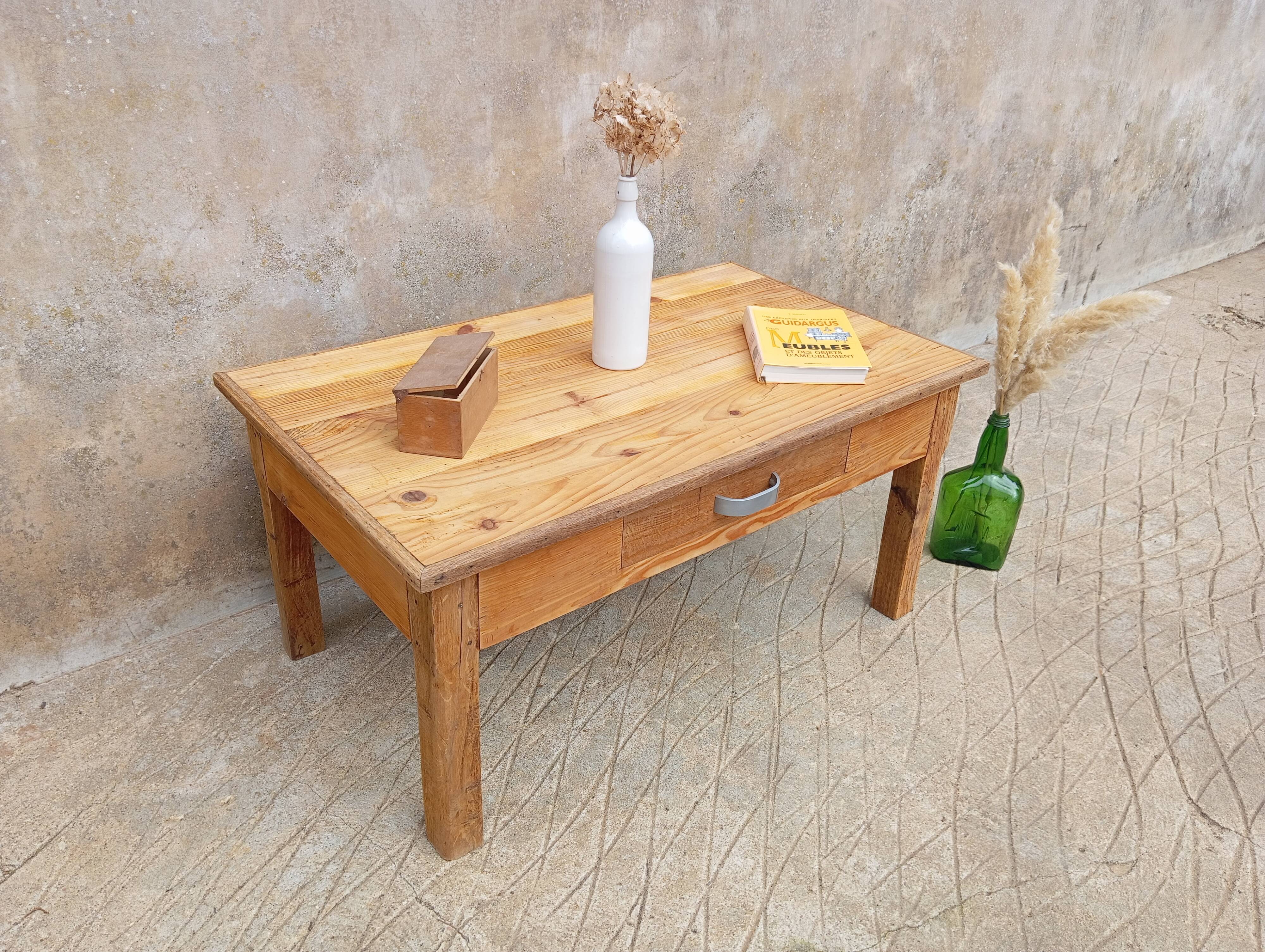 table basse en bois