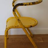 Jacques Hitier children's chair yellow