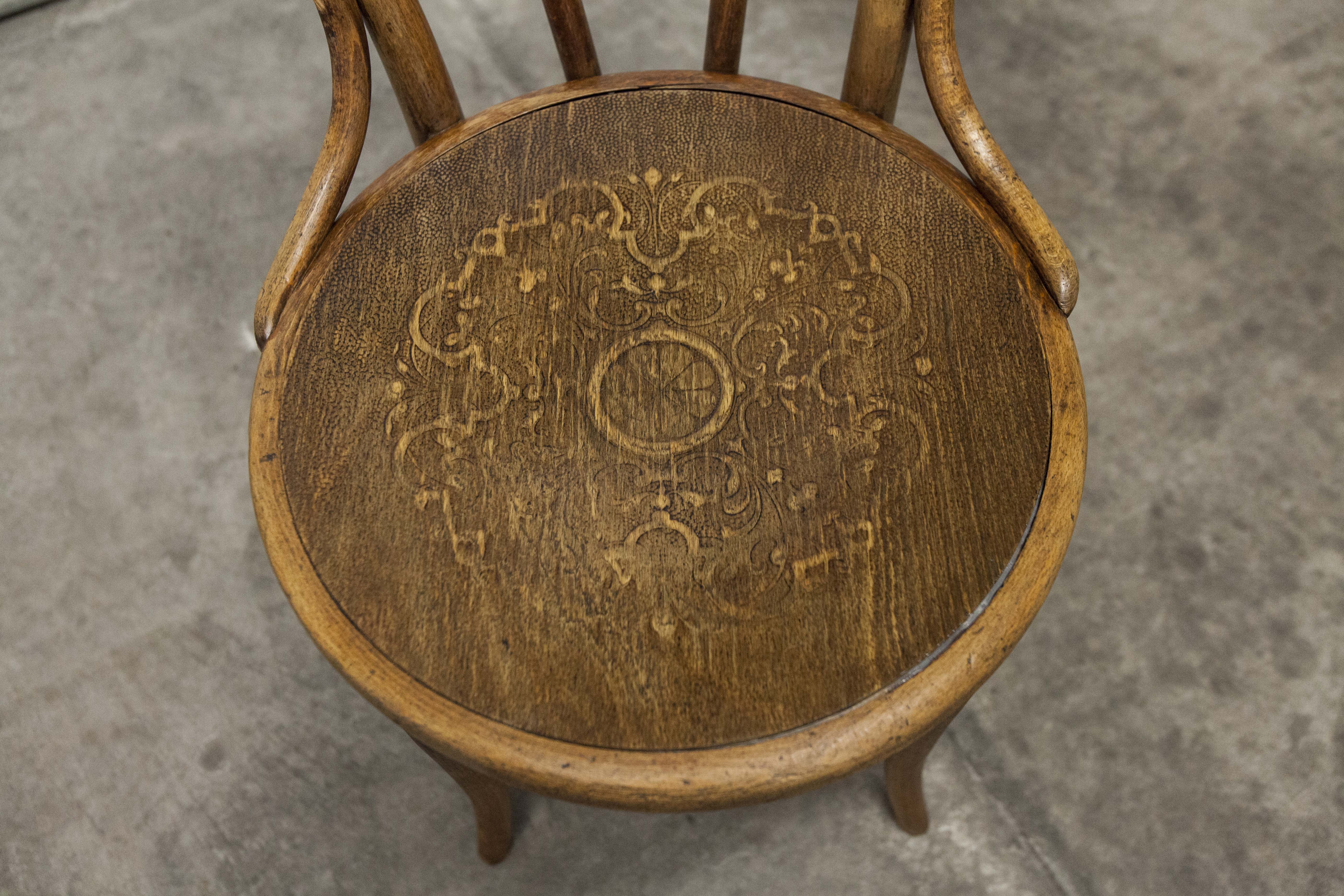 Thoet chair signed seating pressing