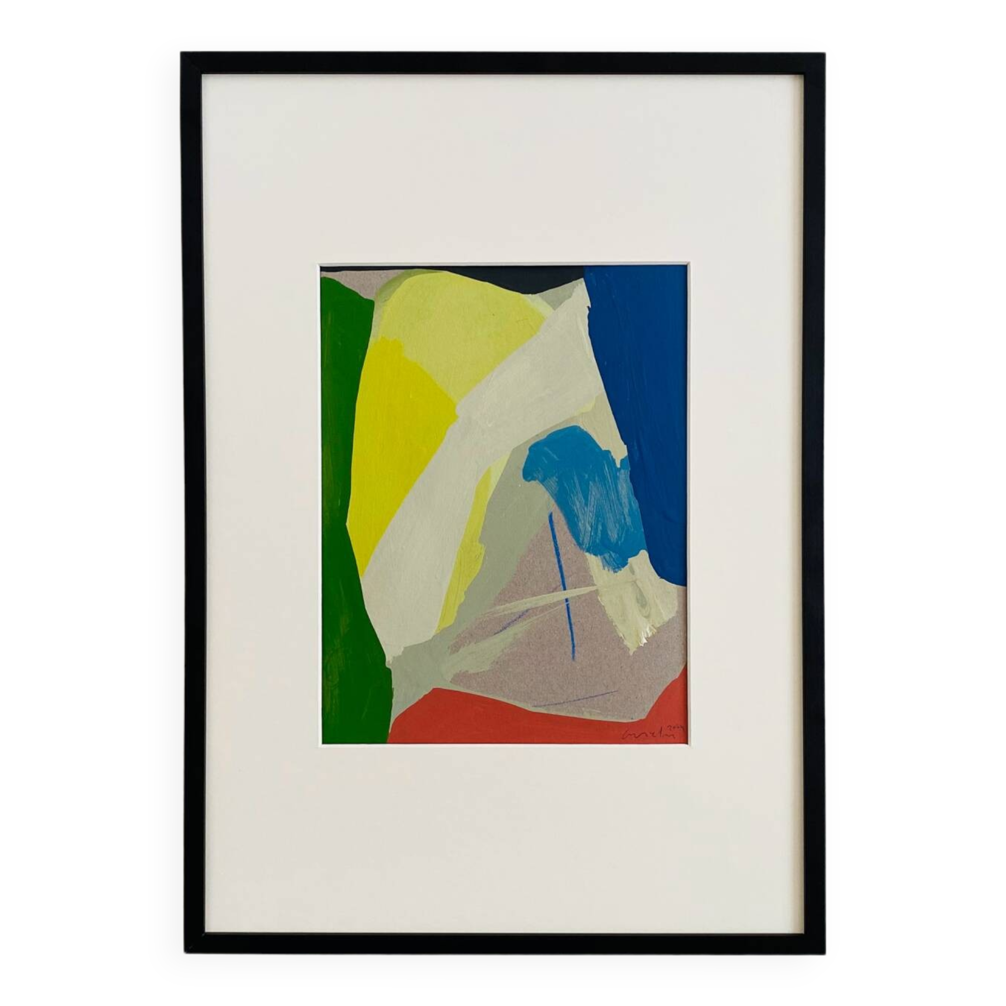 Acrylic on cardboard 18x24