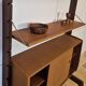 Teak shelving unit, Vintage Scandinavian 1960s