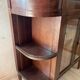 Antique marble and wood sideboard