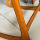Set of 6 vintage Baumann sled chairs