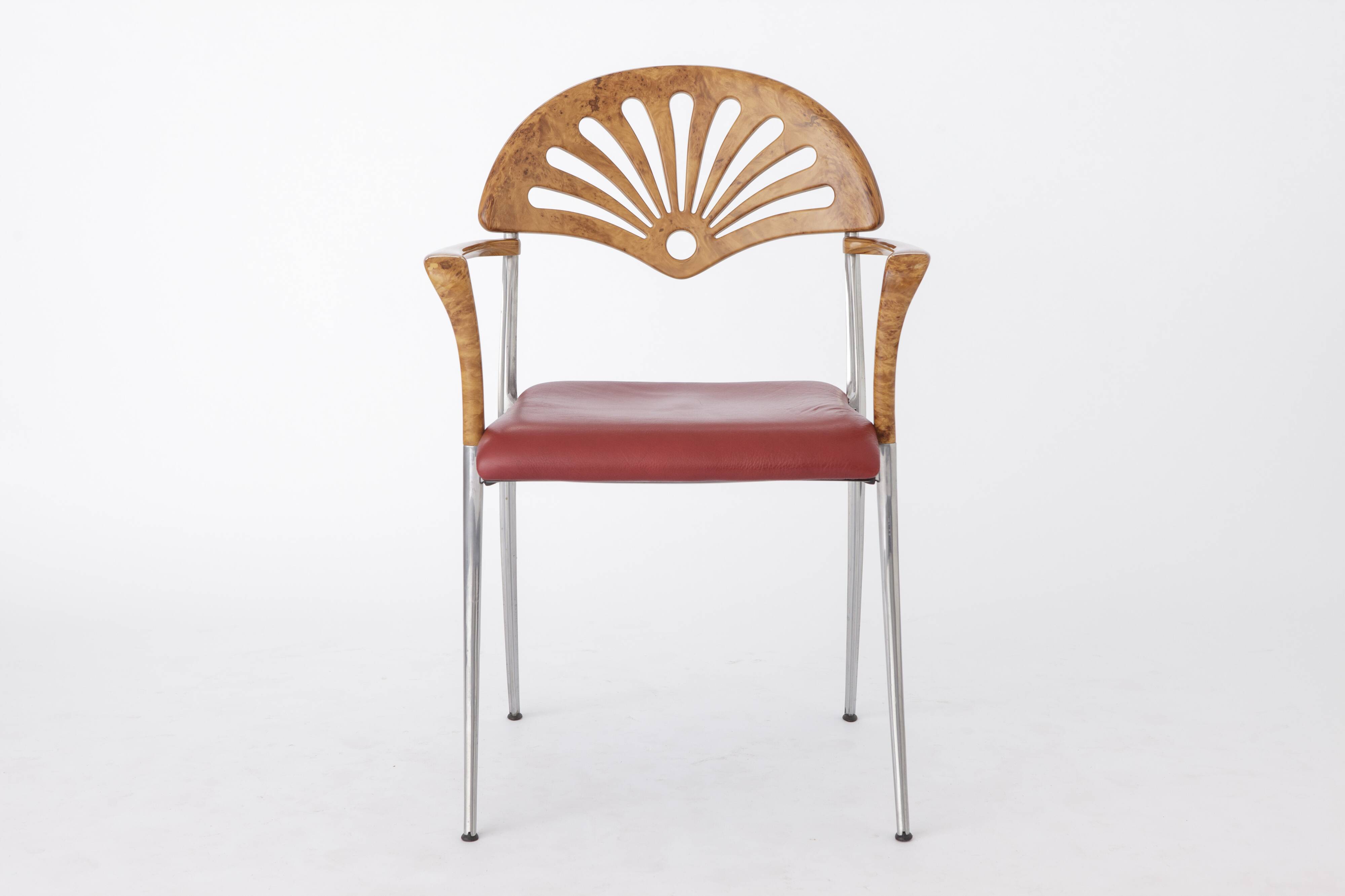 Armchair by Luigi Origlia, 1980s, Italy