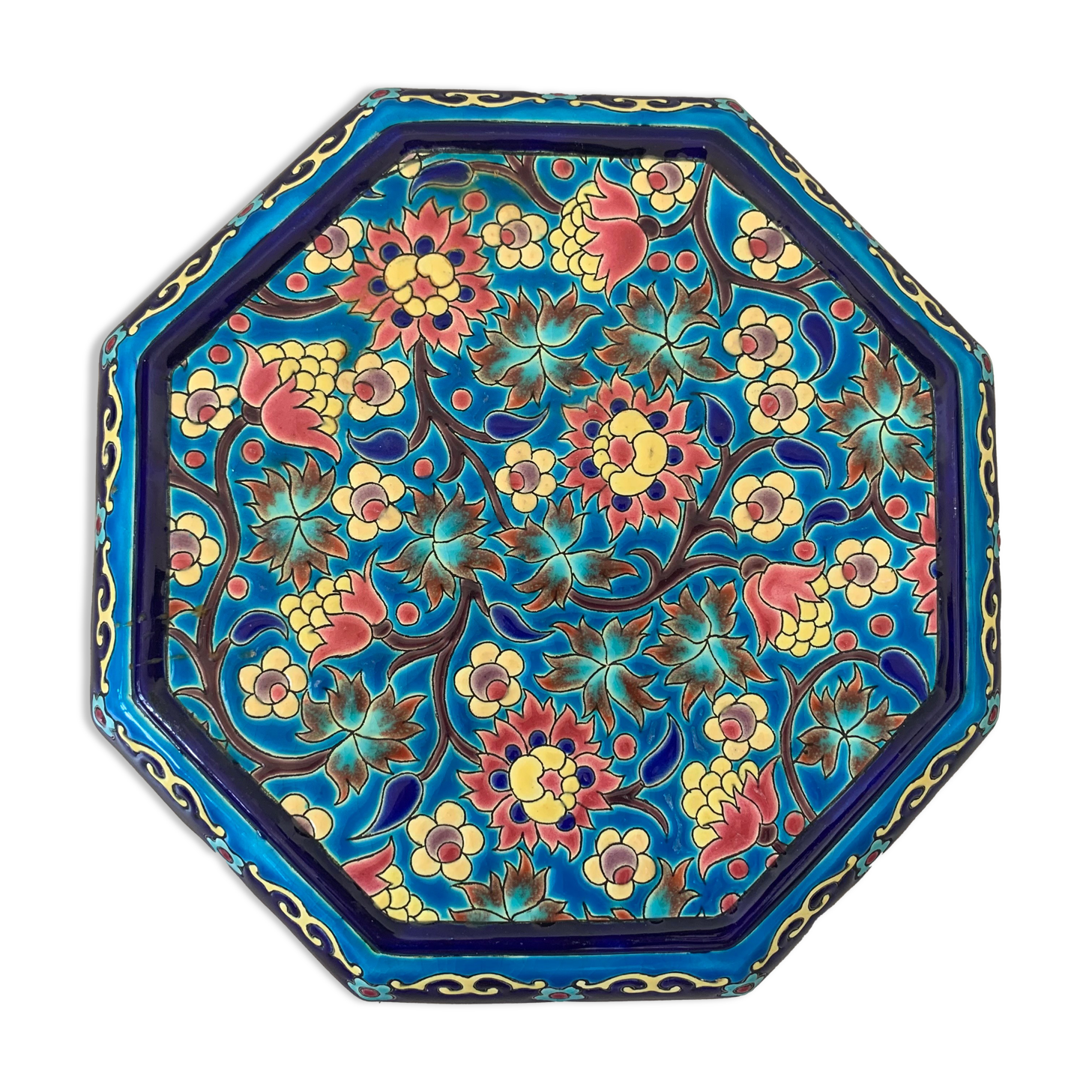 Longwy tbe enamelled trivets