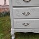 Louis xv style 3-drawer chest of drawers, Luxembourg green