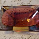 Sommerso pocket tray from Murano