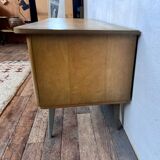 Vintage bi-color TV cabinet
